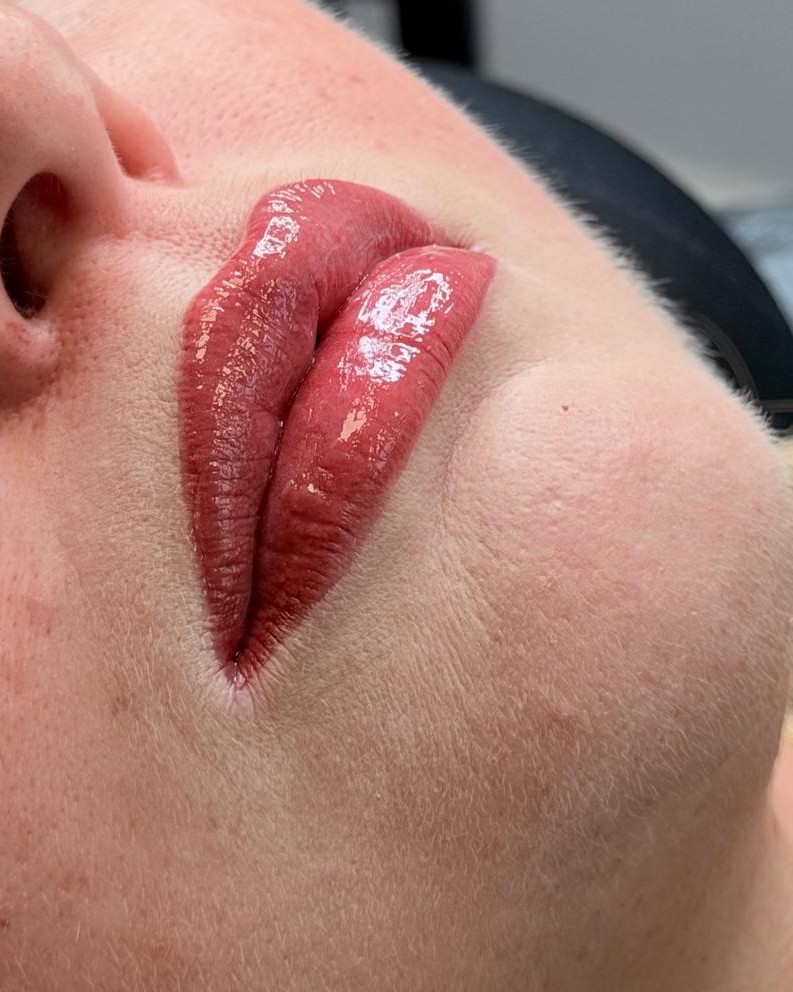 Læber efter permanent makeup hos Fairbeauty i Silkeborg